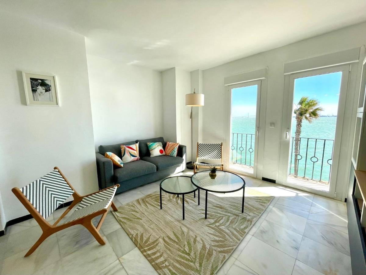 Gatu Villa Oceano Frente Al Mar En Puerto Sherry " Preferente Mayores De 25 Anos Y Familias " El Puerto de Santa Maria Ngoại thất bức ảnh
