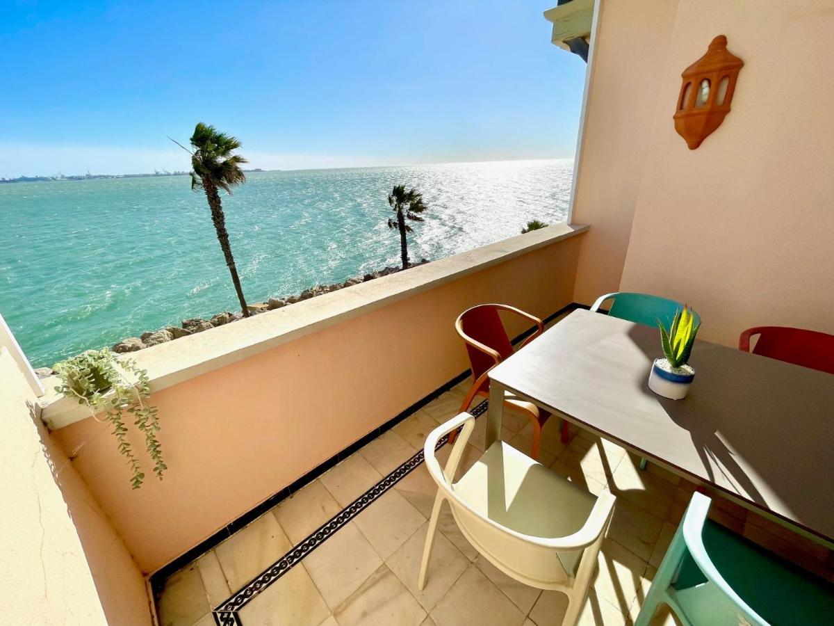 Gatu Villa Oceano Frente Al Mar En Puerto Sherry " Preferente Mayores De 25 Anos Y Familias " El Puerto de Santa Maria Ngoại thất bức ảnh